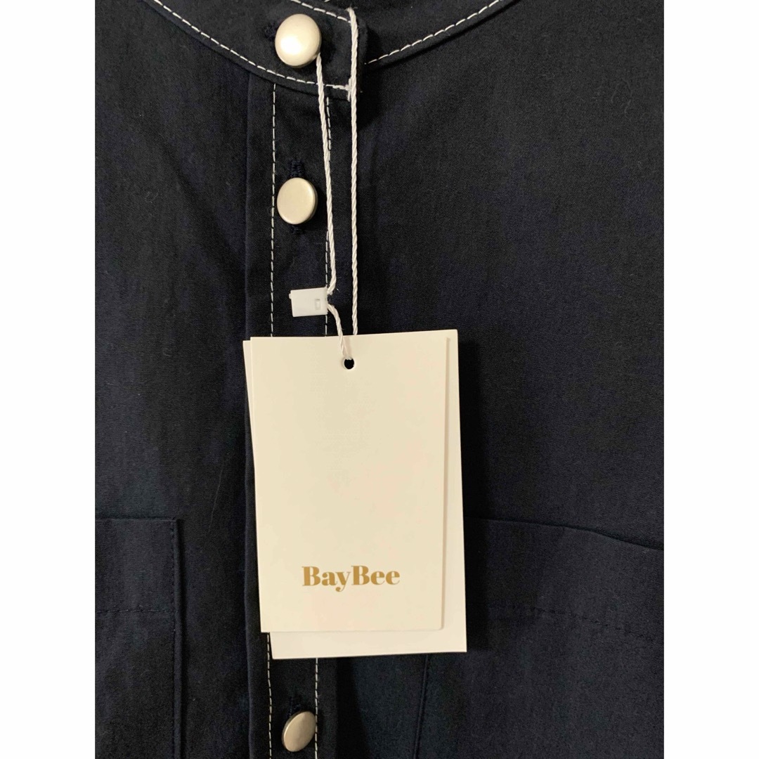 Bay Bee バイビー ballerina navy 新品 ペプラムトップス Bay Bee バイビー ballerina navy 新品 ペプラムトップス
