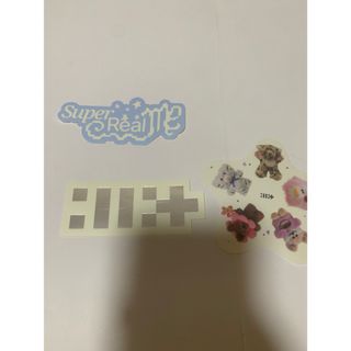 ILLIT 公式ステッカーセット　SUPER REAL ME ④(アイドルグッズ)