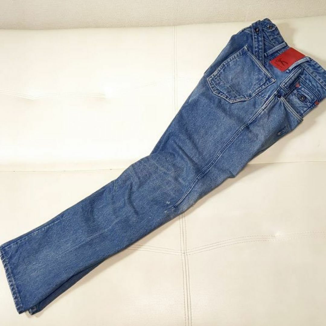 DENHAM - 限定 日本製 デンハム クロスバック 加工デニムパンツ DENHAM - 限定 日本製 デンハム クロスバック 加工デニムパンツ