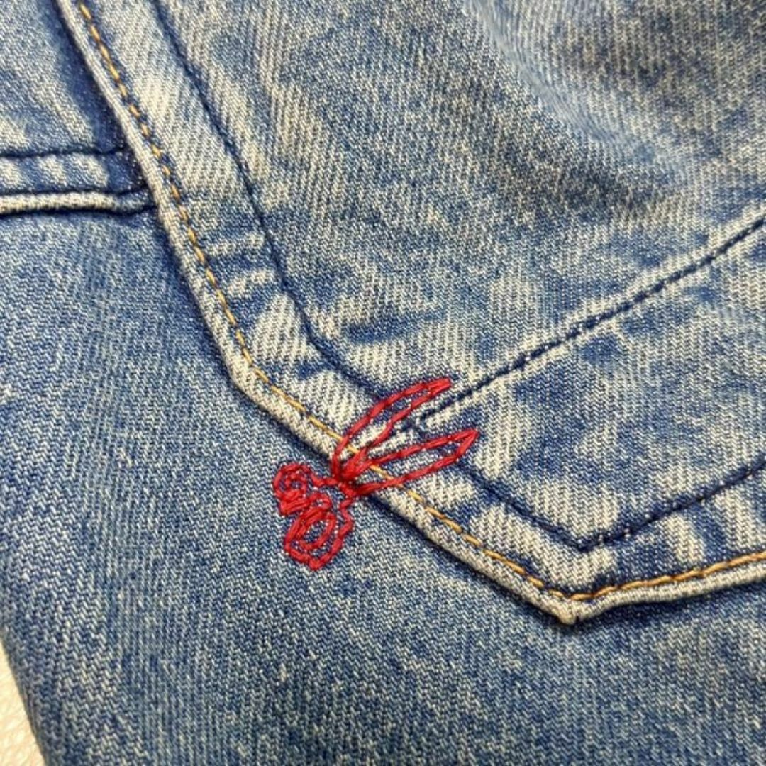 DENHAM - 限定 日本製 デンハム クロスバック 加工デニムパンツ DENHAM - 限定 日本製 デンハム クロスバック 加工デニムパンツ