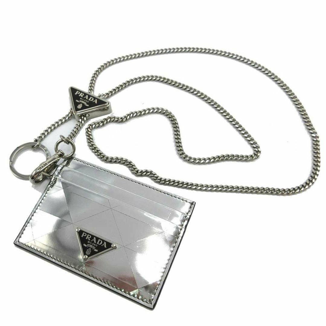 PRADA - 【新品】プラダ カードケース PRADA トライアングル PRADA - 【新品】プラダ カードケース PRADA トライアングル