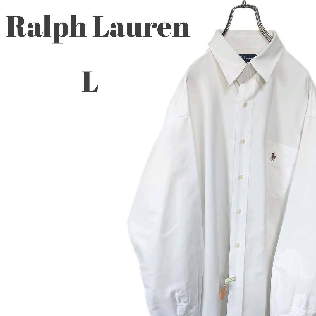 Ralph Lauren - ラルフローレン 長袖ボタンダウンシャツ 胸 Ralph Lauren - ラルフローレン 長袖ボタンダウンシャツ 胸