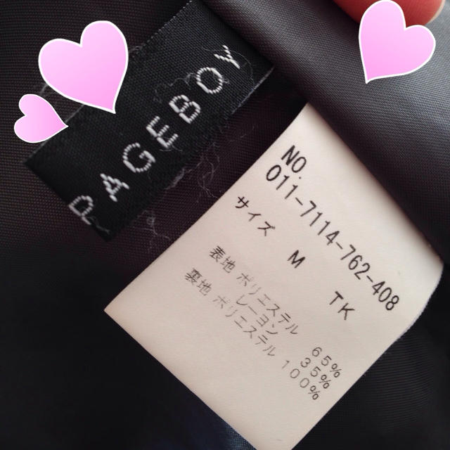 PAGEBOY(ページボーイ)のパフスリーブワンピース♡ レディースのワンピース(ひざ丈ワンピース)の商品写真