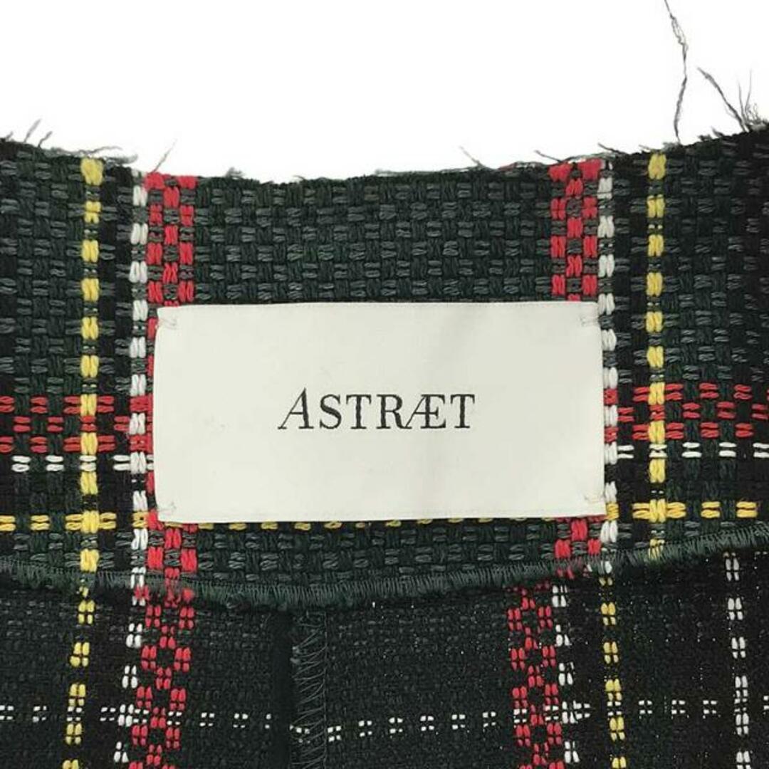 ASTRAET - 【美品】 ASTRAET / アストラット | チェック ギャザー ラップコート | 0 | マルチカラー | レディースの通販  by KLDラクマ店｜アストラットならラクマ