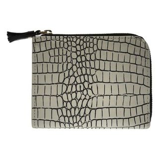 Pontata - 【美品】 POMTATA / ポンタタ | クロコ柄型押し L字 Pontata - 【美品】 POMTATA / ポンタタ | クロコ柄型押し L字