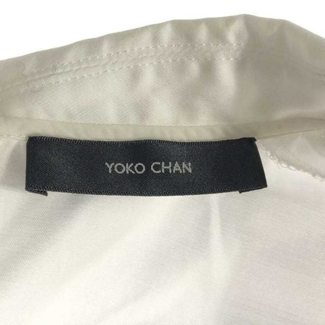 YOKO CHAN / ヨーコチャン | ノースリーブ カラーロングシャツ YOKO CHAN / ヨーコチャン | ノースリーブ カラーロングシャツ