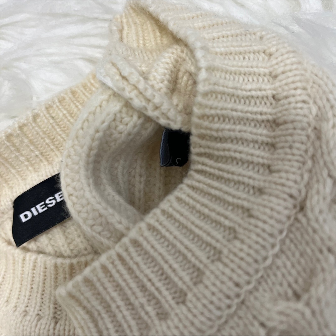 DIESEL - DIESEL ディーゼル フィッシャーマン ケーブル ニット DIESEL - DIESEL ディーゼル フィッシャーマン ケーブル ニット