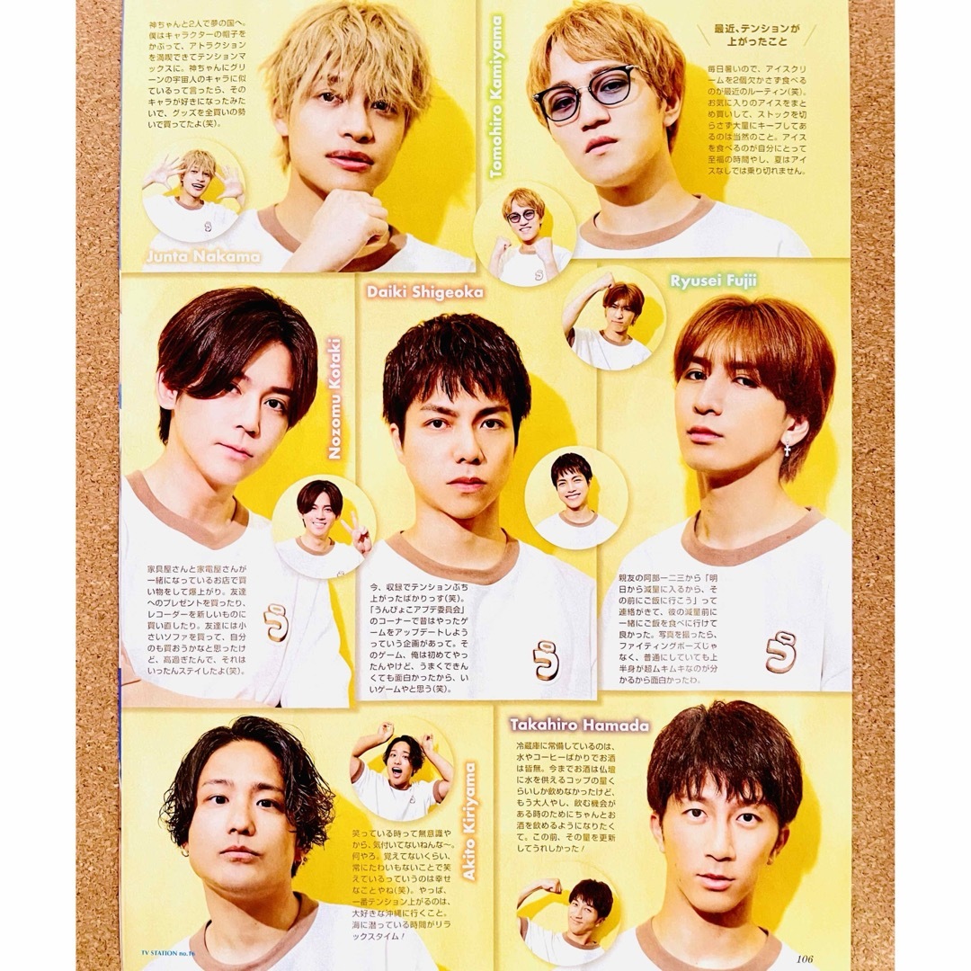 ジャニーズWEST - 【5530】 WEST. TV station 2024年16号 ジャニーズWEST - 【5530】 WEST. TV station 2024年16号