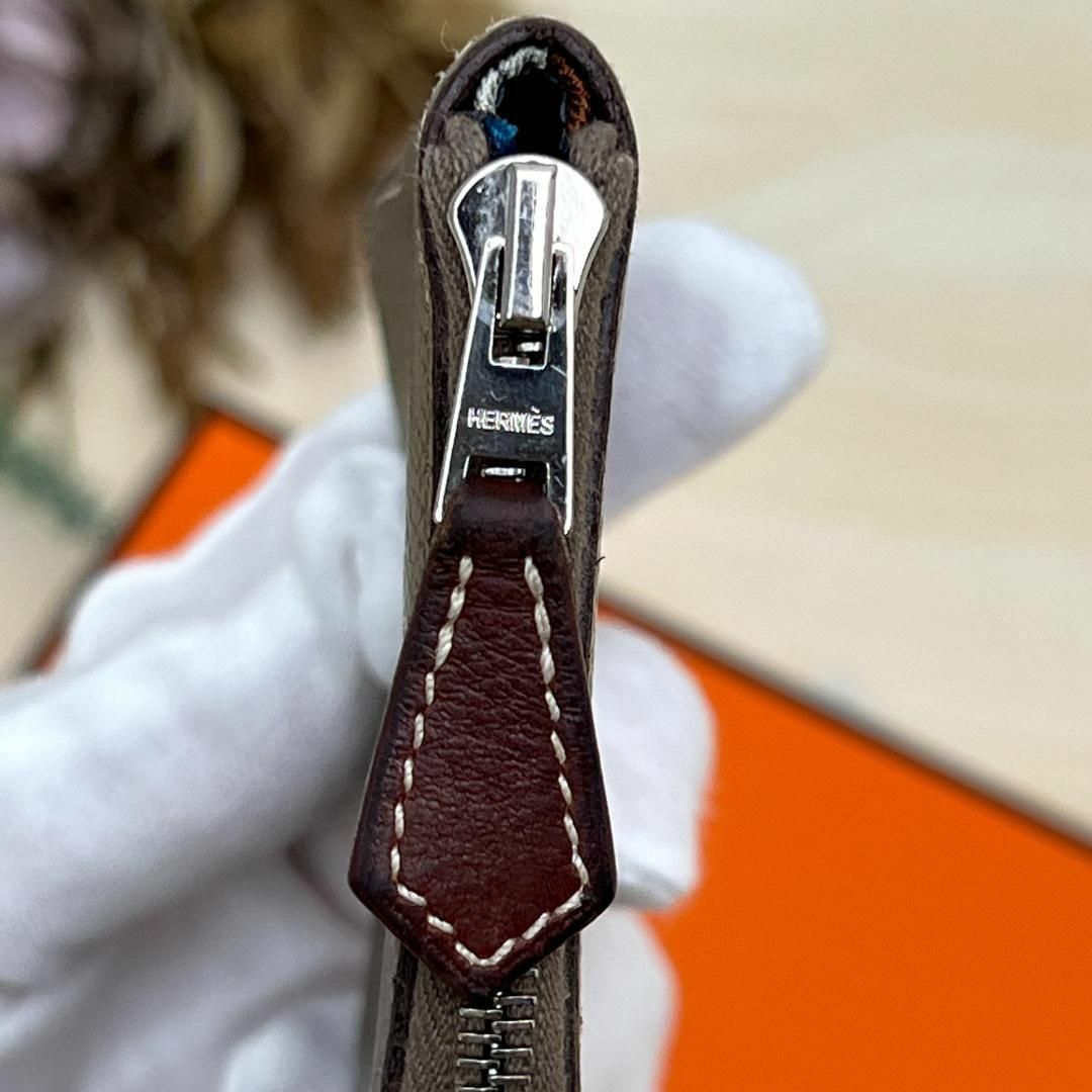 HERMES - HERMES エルメス アザップ シルクイン エトゥープ HERMES - HERMES エルメス アザップ シルクイン エトゥープ