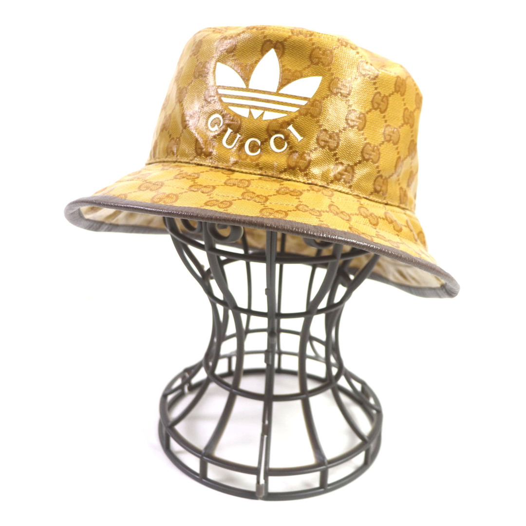 GUCCI - 極美品▽GUCCI グッチ adidas アディダス 696484 GG柄 GUCCI - 極美品▽GUCCI グッチ adidas アディダス 696484 GG柄
