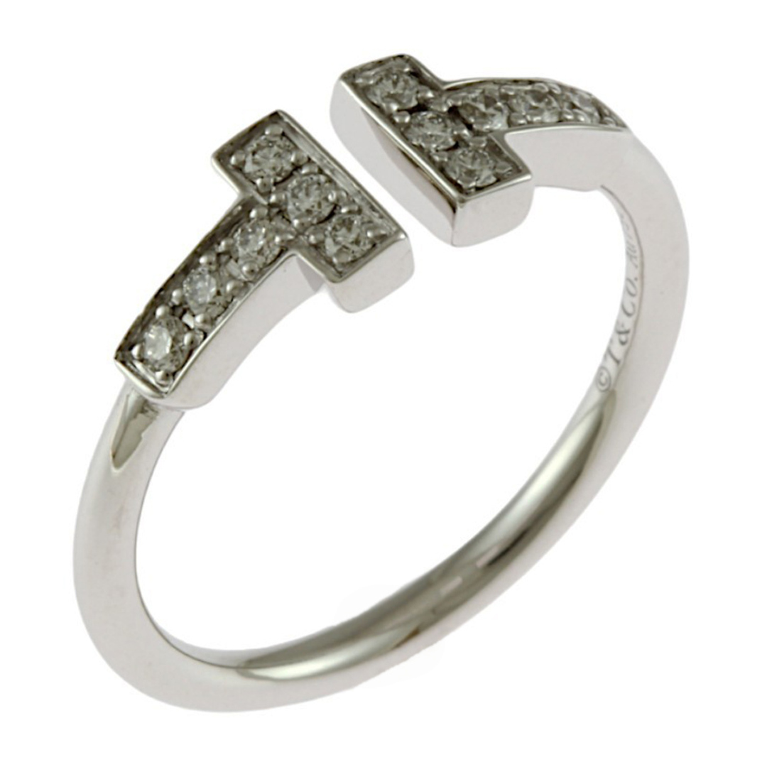 Tiffany & Co. - ティファニー Tワイヤー リング 指輪 8.5号 18 Tiffany & Co. - ティファニー Tワイヤー リング 指輪 8.5号 18