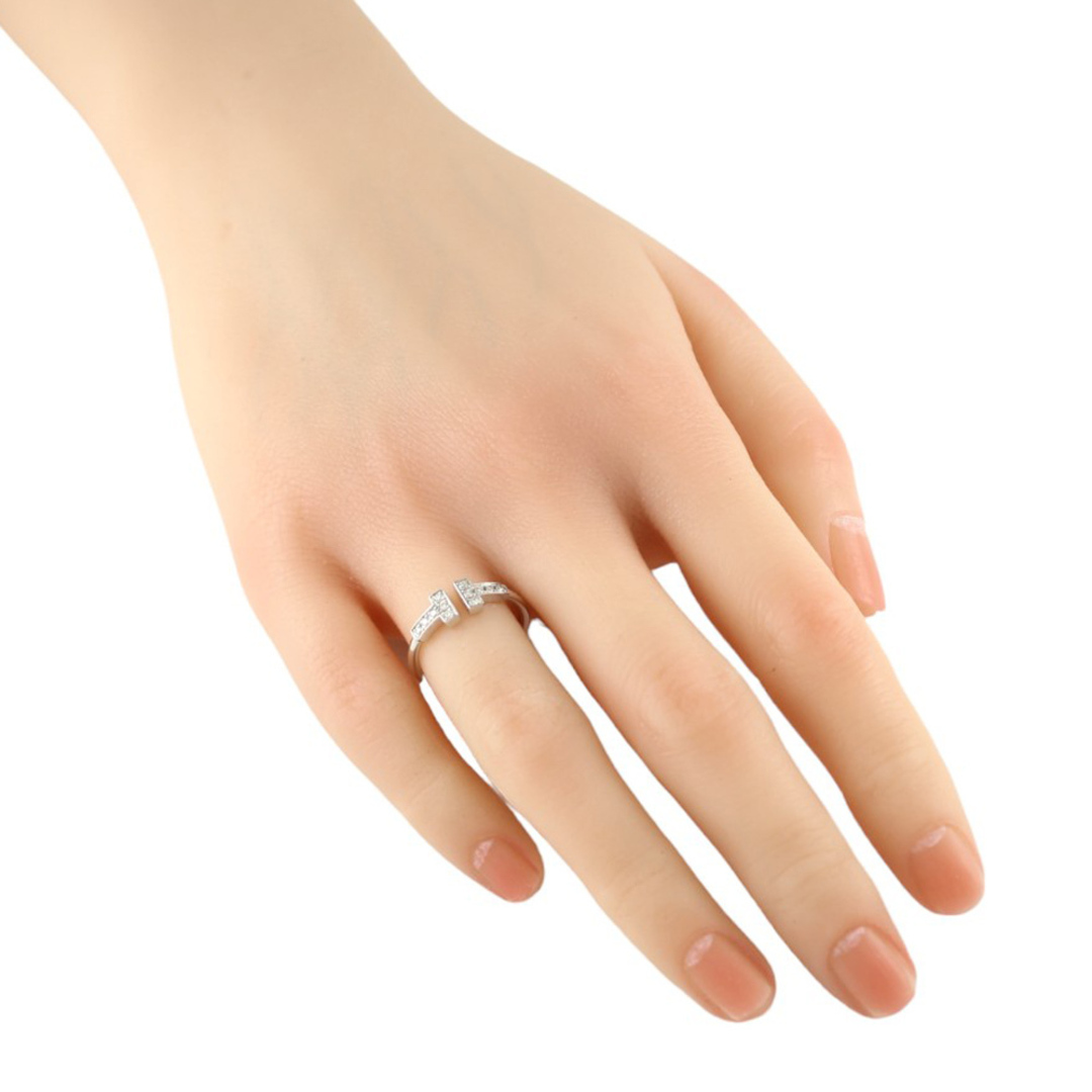 Tiffany & Co. - ティファニー Tワイヤー リング 指輪 8.5号 18 Tiffany & Co. - ティファニー Tワイヤー リング 指輪 8.5号 18