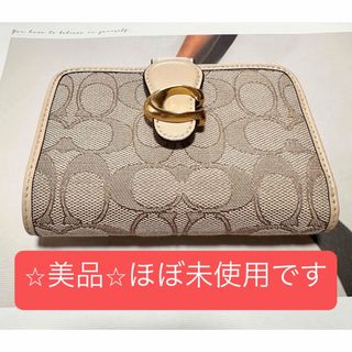 コーチ(COACH)のCOACH  二つ折り財布　🌟お値下げ中🌟(財布)