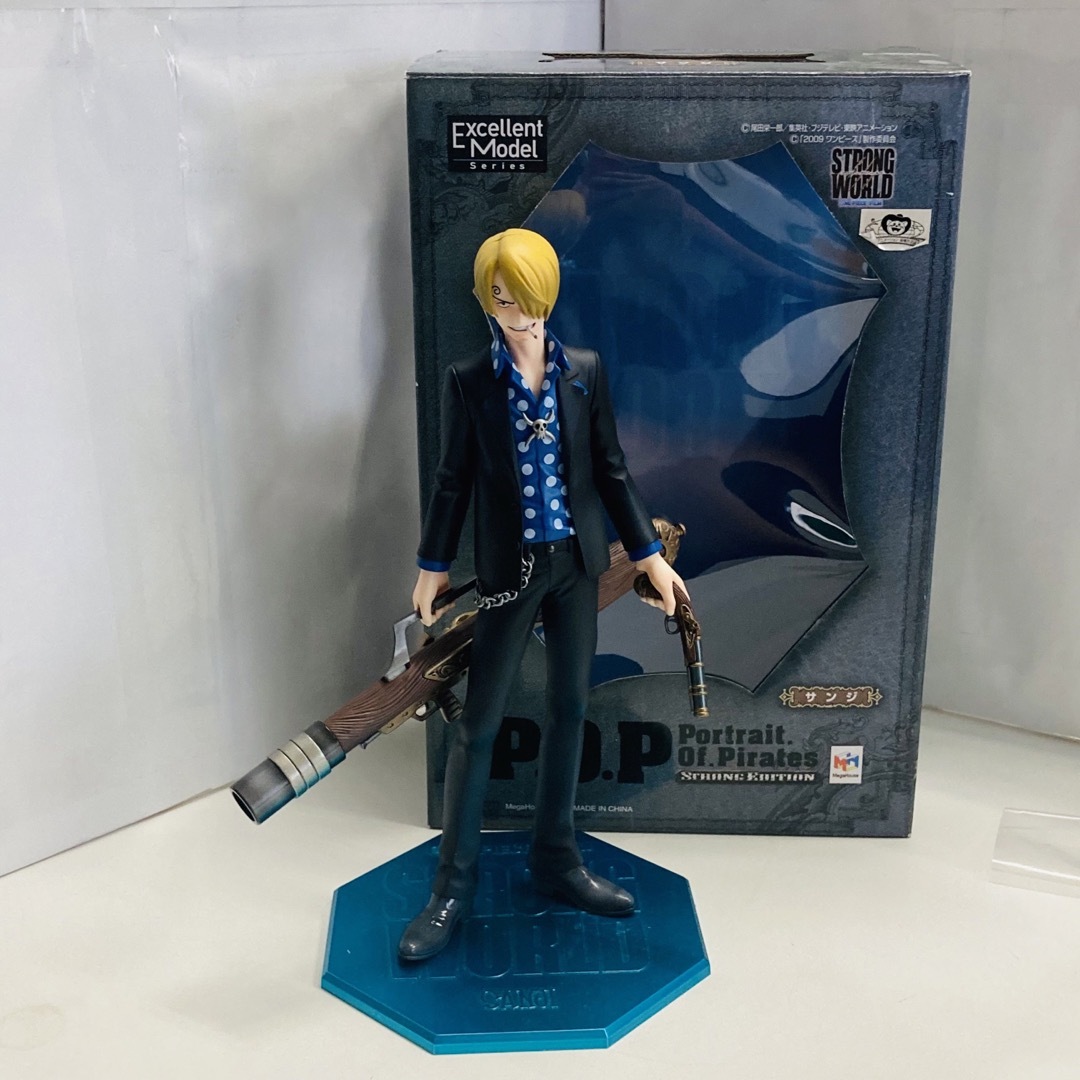 P.O.P STRONG EDITION サンジ ONE PIECE フィギュアの通販 by P.O.P STRONG EDITION サンジ ONE PIECE フィギュアの通販 by