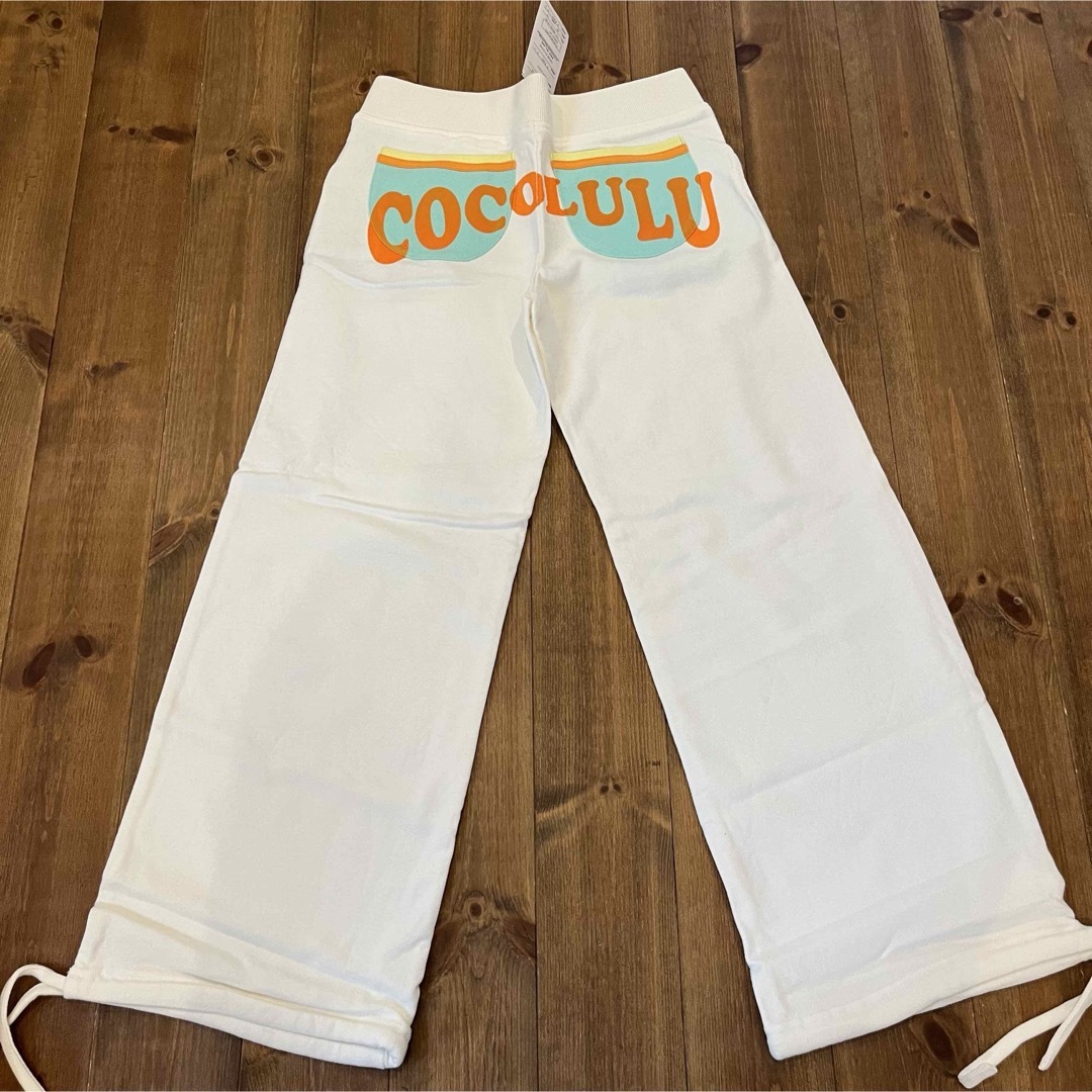CO&LU - 【新品】ココルル✳︎パンツ✳︎スウェット✳︎白 CO&LU - 【新品】ココルル✳︎パンツ✳︎スウェット✳︎白