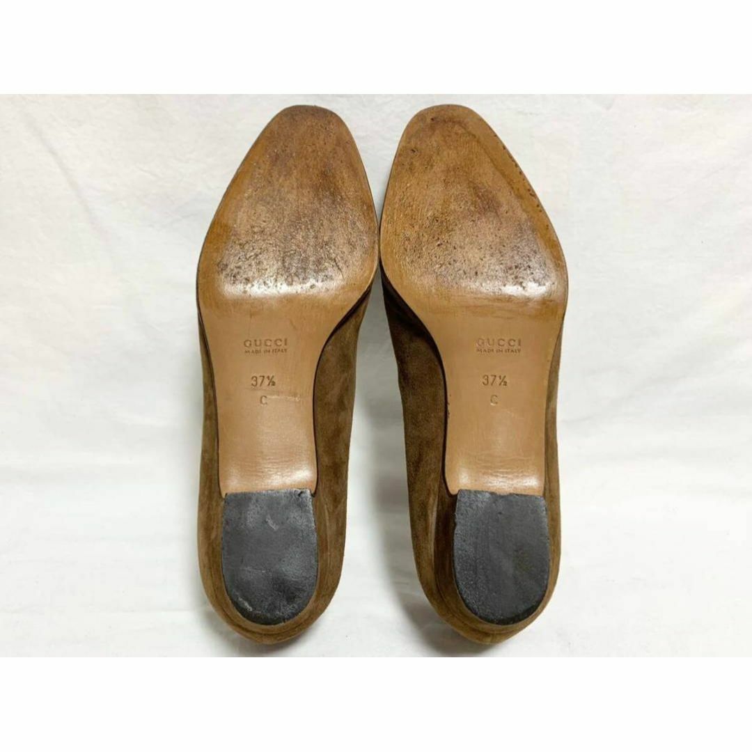 GUCCI - 希少 超美品 グッチ ホースビット スエード ローファー GUCCI - 希少 超美品 グッチ ホースビット スエード ローファー