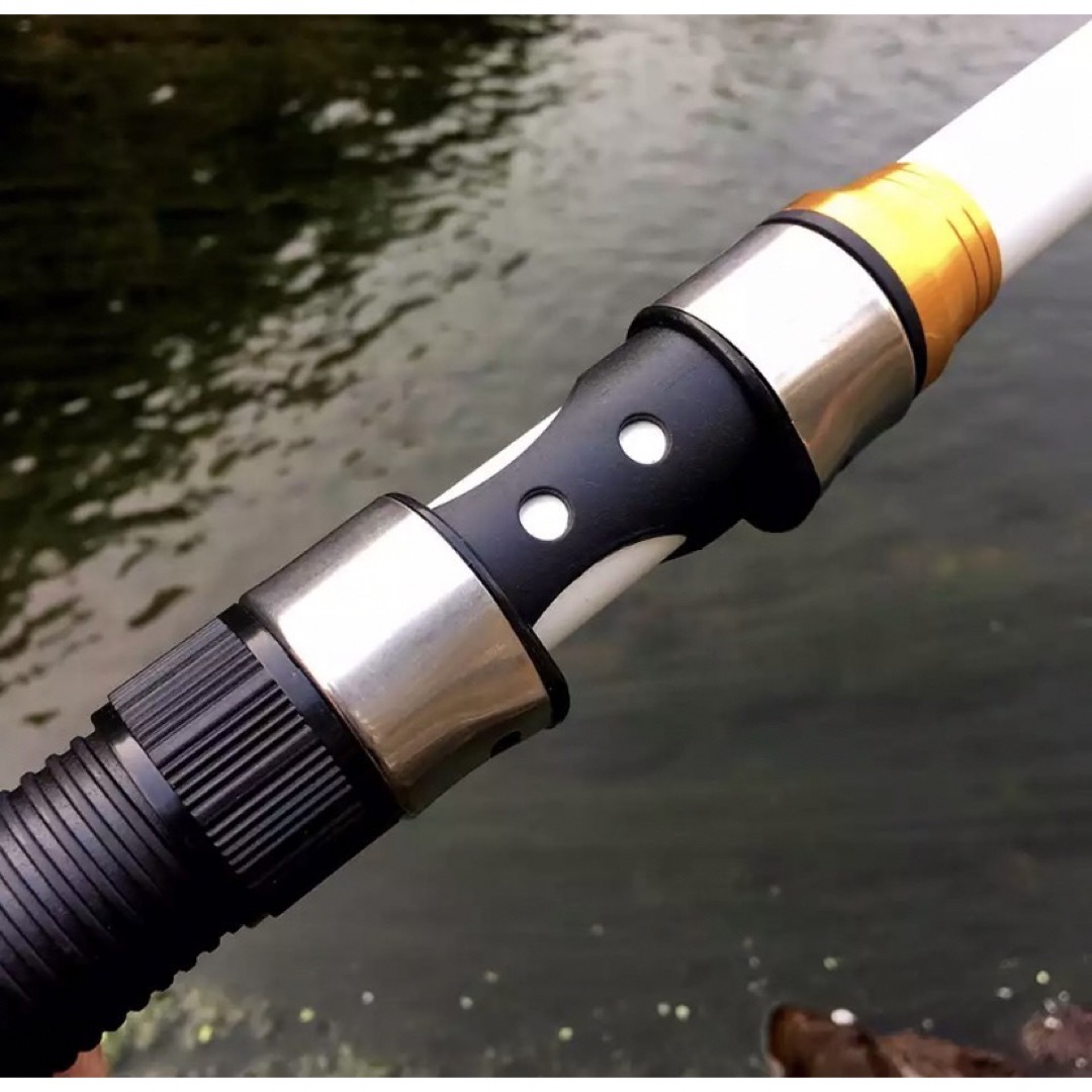 釣り竿 釣竿 ロッド カーボン 2.4m 海釣り 川釣り 1本 白 釣具 釣り竿 釣竿 ロッド カーボン 2.4m 海釣り 川釣り 1本 白 釣具