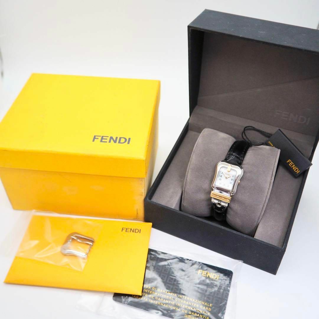 FENDI - 464【美品】FENDI フェンディ時計 箱付き ビー FENDI - 464【美品】FENDI フェンディ時計 箱付き ビー