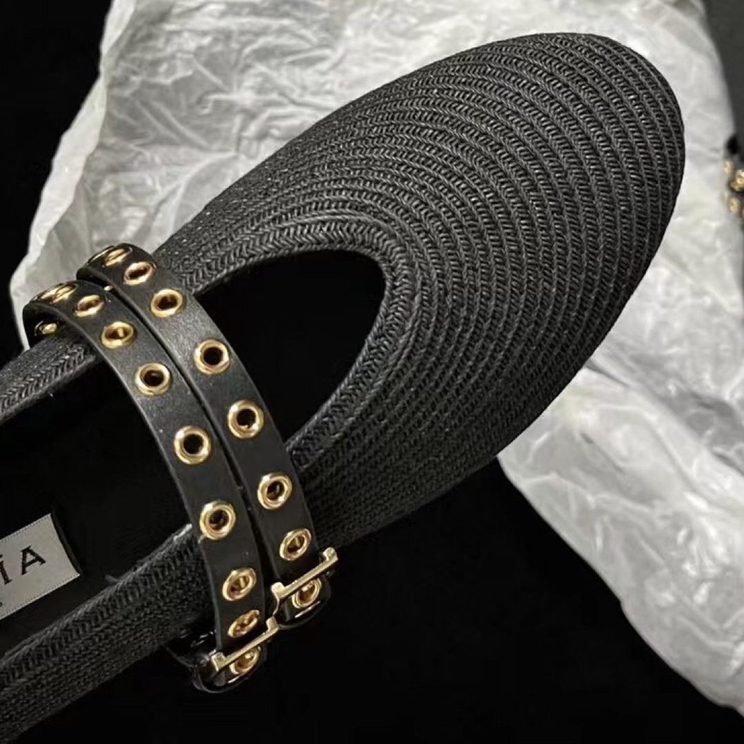 アライア ALAIA バレリーナ ラインストーン バレエシューズ アライア ALAIA バレリーナ ラインストーン バレエシューズ