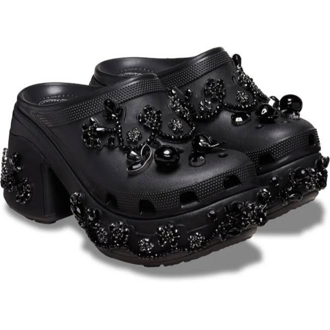 Simone Rocha x Crocs Black 23cm 新品タグ付き Simone Rocha x Crocs Black 23cm 新品タグ付き