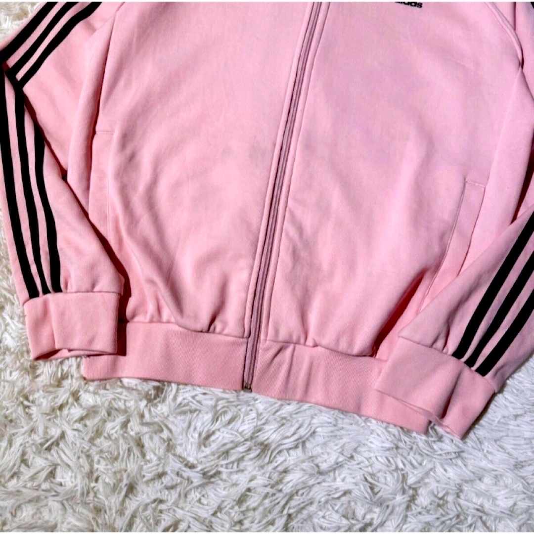 adidas - ☆adidasトラックジャケット☆ATPピンクXL刺繍希少の adidas - ☆adidasトラックジャケット☆ATPピンクXL刺繍希少の