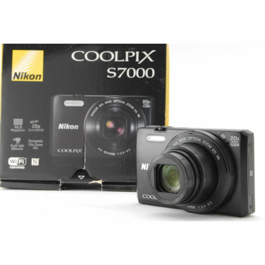 Nikon - ❤️手のひらサイズ♪20倍ズーム！Wi-Fi機能付き★ニコン S7000❤️