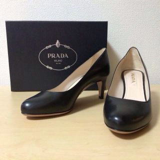 プラダ(PRADA)のPRADA パンプス 36 黒(ハイヒール/パンプス)