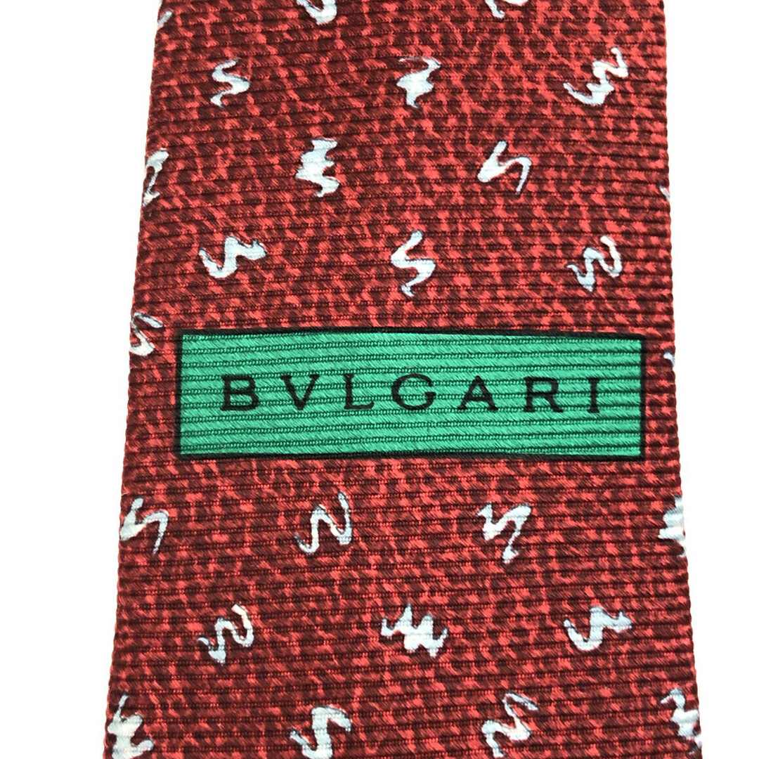 BVLGARI - ブルガリ Bvlgari ネクタイ シルク100% 総柄 メンズ BVLGARI - ブルガリ Bvlgari ネクタイ シルク100% 総柄 メンズ