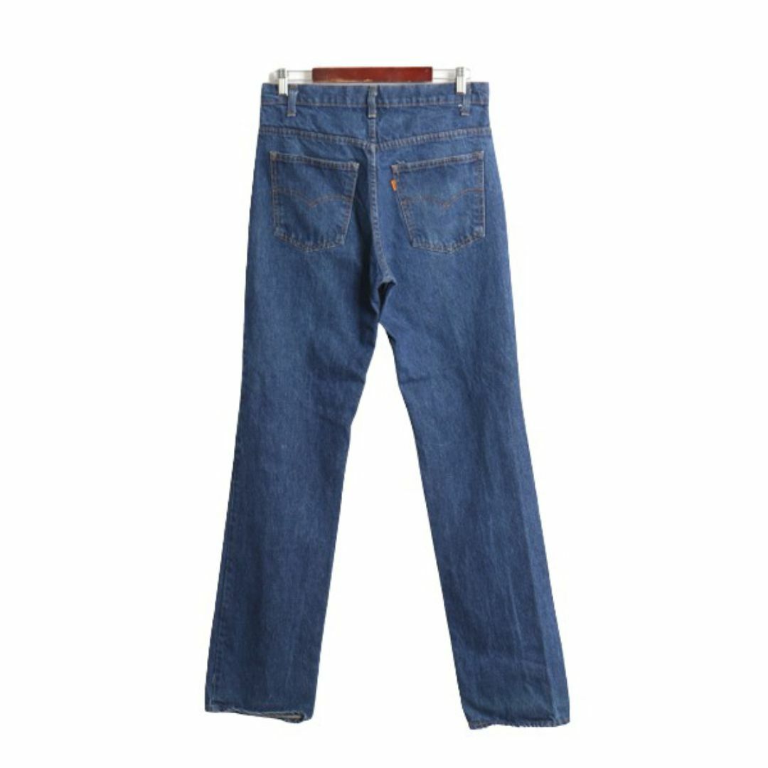 廃版 80s USA製 リーバイス 509 0215 デニム パンツ メンズ 33 36 / 80年代 ヴィンテージ LEVIS ジーパン ジーンズ 濃紺 ストレート スリム