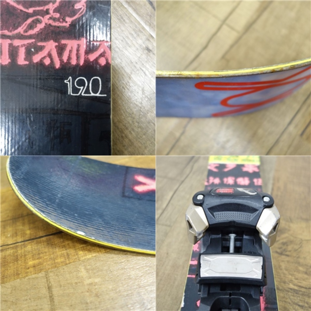 フォルクル VOLKL GOTAMA ゴータマ 190cm 105mm ビンディング フォルクル VOLKL GOTAMA ゴータマ 190cm 105mm ビンディング