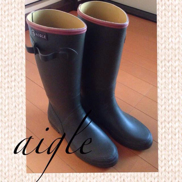 AIGLE(エーグル)のヨッちゃん子様 3月15日までお取り置き レディースの靴/シューズ(レインブーツ/長靴)の商品写真