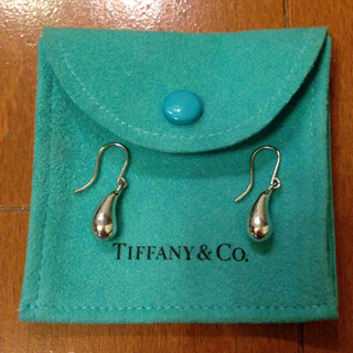 ティファニー(Tiffany & Co.)のティファニーティアドロップピアス(ピアス)