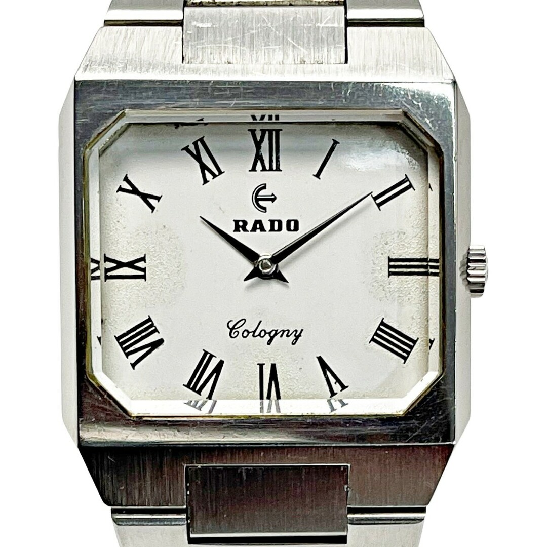 RADO - RADO ラドー Cologny コロニー シルバー×ホワイト 手巻き RADO - RADO ラドー Cologny コロニー シルバー×ホワイト 手巻き