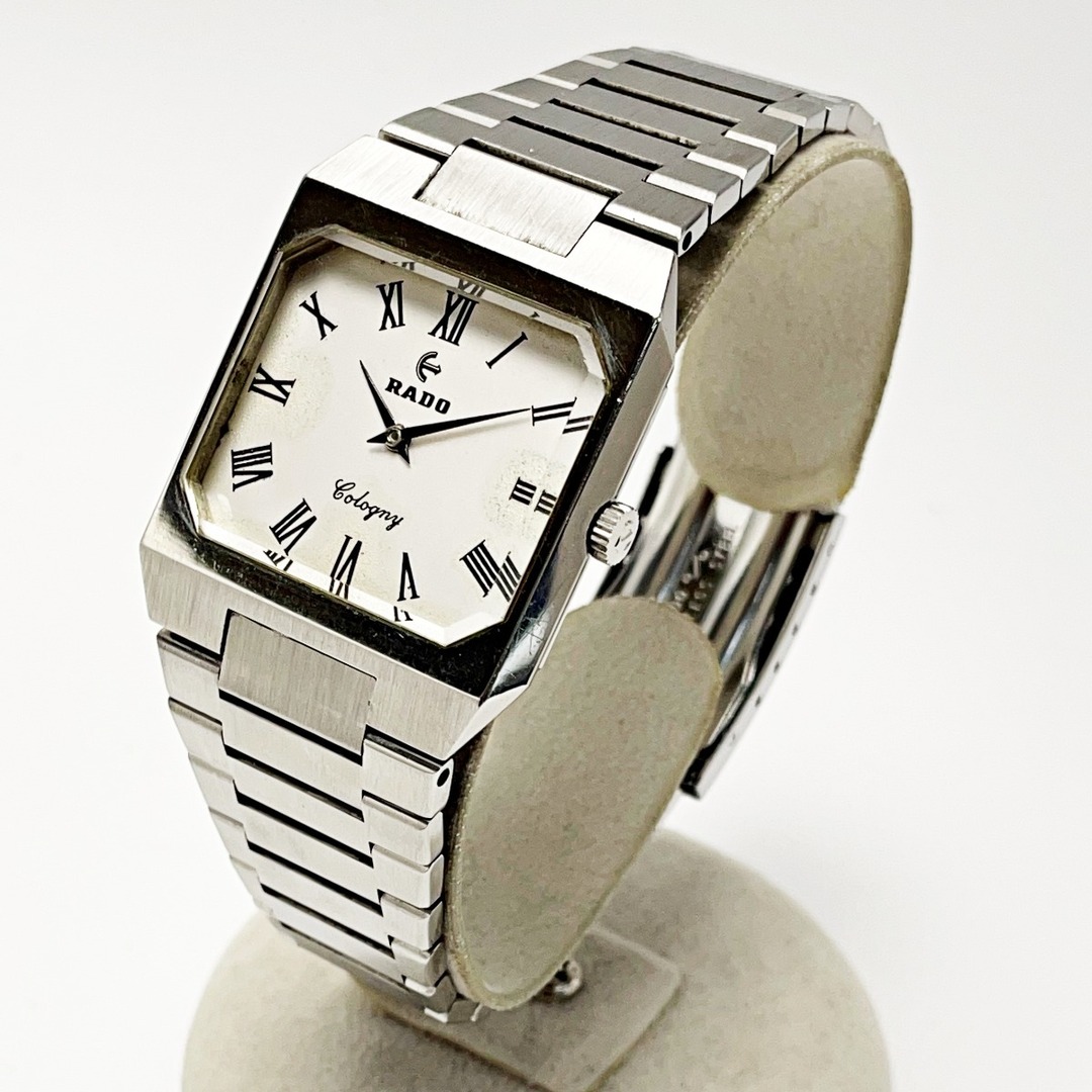 RADO - RADO ラドー Cologny コロニー シルバー×ホワイト 手巻き RADO - RADO ラドー Cologny コロニー シルバー×ホワイト 手巻き