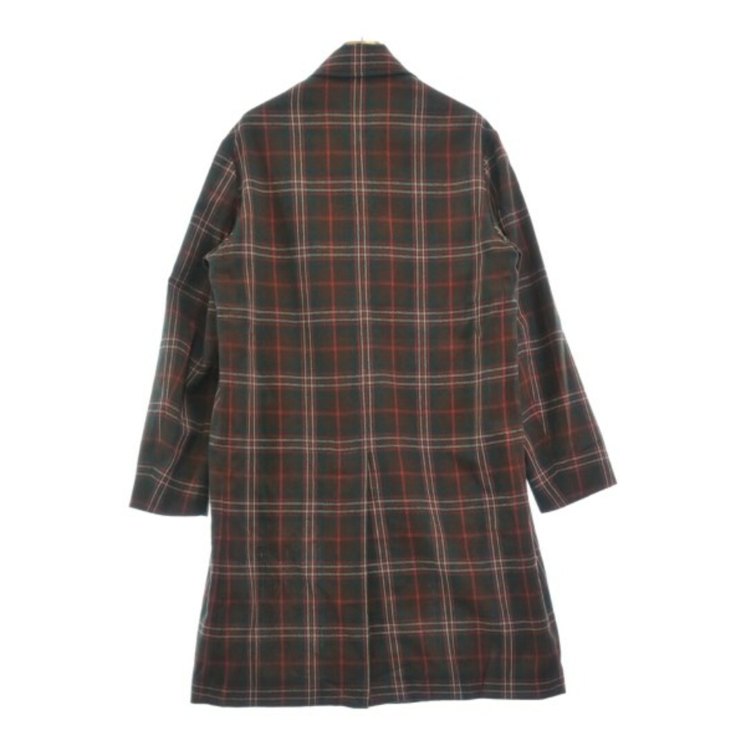 GUCCI グッチ チェスターコート 44(S位) 赤x緑x白等(チェック GUCCI グッチ チェスターコート 44(S位) 赤x緑x白等(チェック