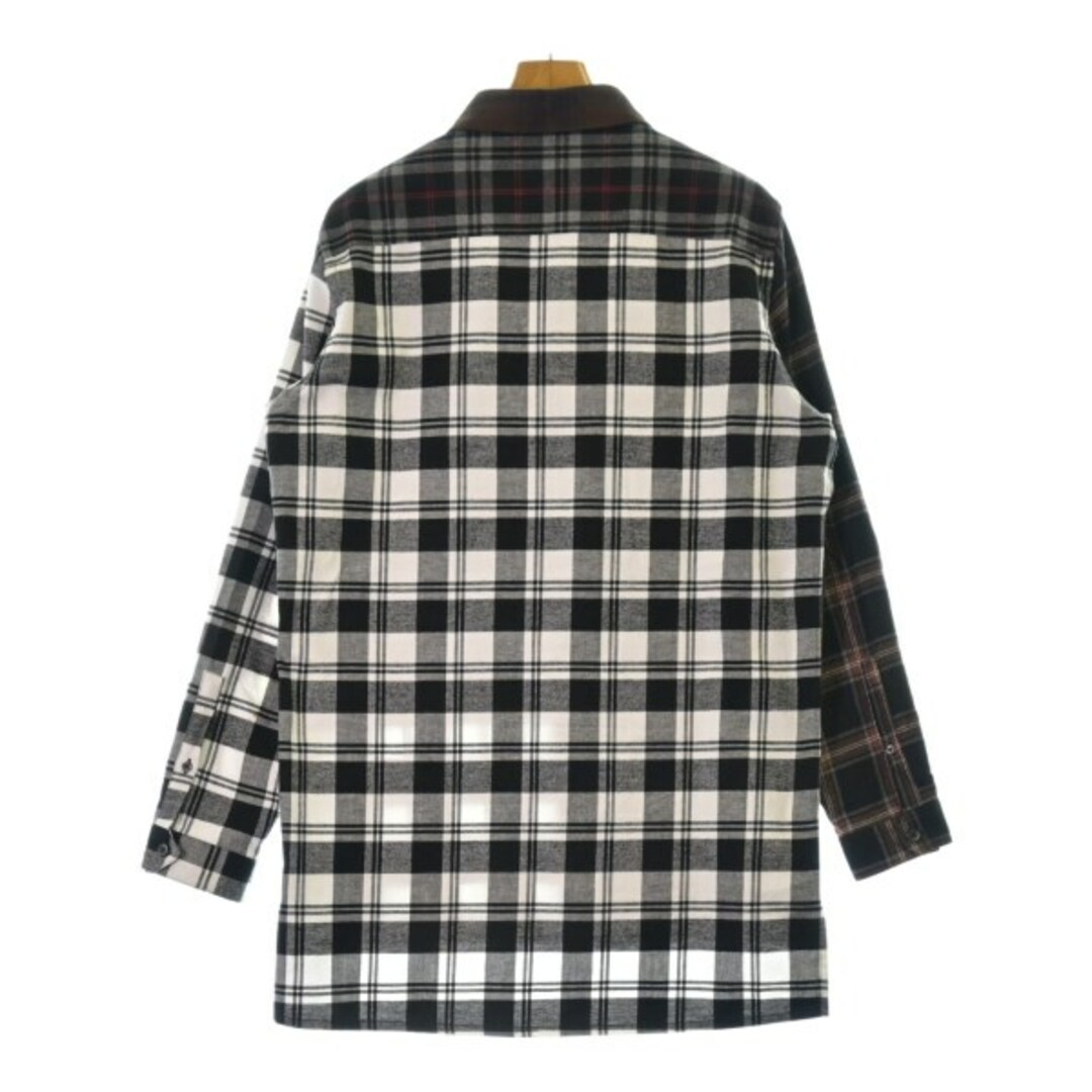 LOEWE - LOEWE ロエベ カジュアルシャツ 38(S位) 黒x白x茶等 LOEWE - LOEWE ロエベ カジュアルシャツ 38(S位) 黒x白x茶等