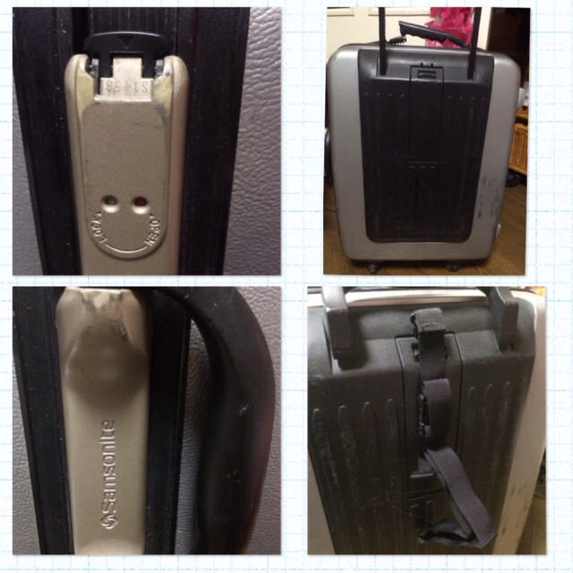 Samsonite(サムソナイト)のちっちさま専用訳ありSamsonite レディースのバッグ(スーツケース/キャリーバッグ)の商品写真