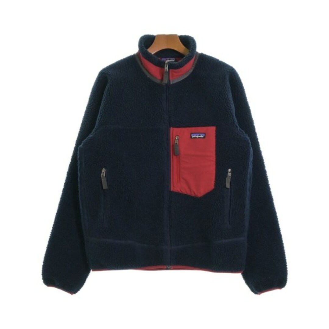 人気ブランドの新作 patagonia パタゴニア ブルゾン（その他） M 紺x赤 【古着】 ジャケット・アウター