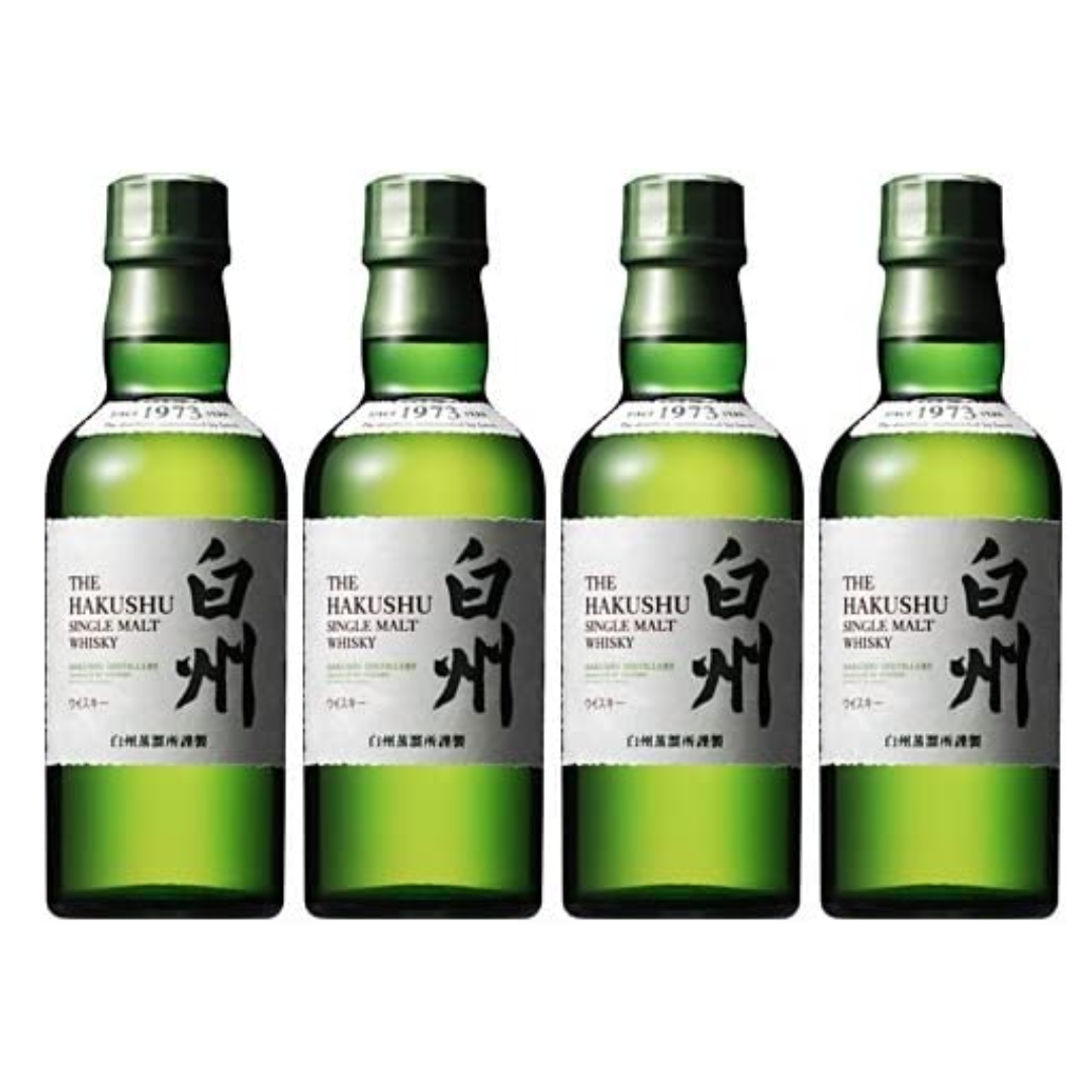サントリー シングルモルト 白州 180ml 4本 食品/飲料/酒の酒(ウイスキー)の商品写真