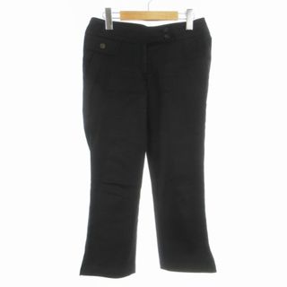 オールドイングランド(OLD ENGLAND)のオールドイングランド スラックスパンツ ストレート クロップド 36 S 黒(その他)