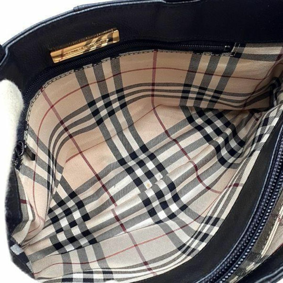 ◇美品◇ バーバリー ハンドバッグ トートバッグ 鞄 裏地ノバ ◇美品◇ バーバリー ハンドバッグ トートバッグ 鞄 裏地ノバ