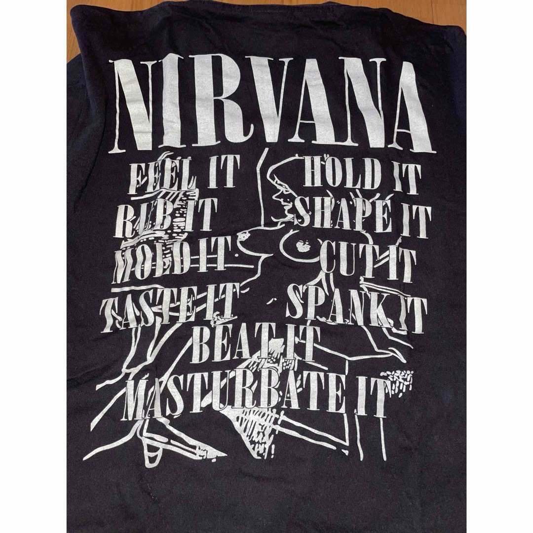 NIRVANA ニルヴァーナ バンドTシャツ ロンT / ブラックの通販 by NIRVANA ニルヴァーナ バンドTシャツ ロンT / ブラックの通販 by