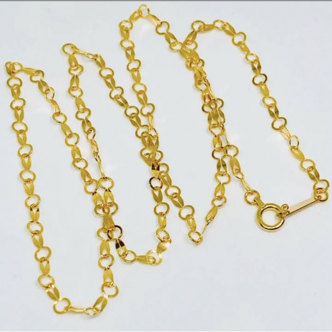 K18 ひょうたんデザインのネックレス K18 ひょうたんデザインのネックレス