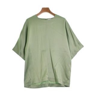 ジルサンダー(JIL SANDER)のJIL SANDER ジルサンダー ブラウス 36(XS位) 緑 【古着】【中古】(シャツ/ブラウス(長袖/七分))
