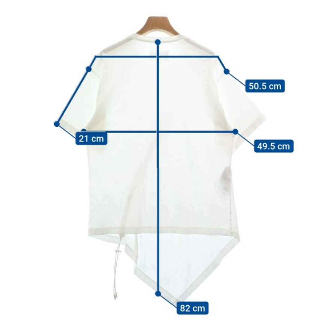 Maison Margiela メゾンマルジェラ Tシャツ・カットソー XS 白 Maison Margiela メゾンマルジェラ Tシャツ・カットソー XS 白
