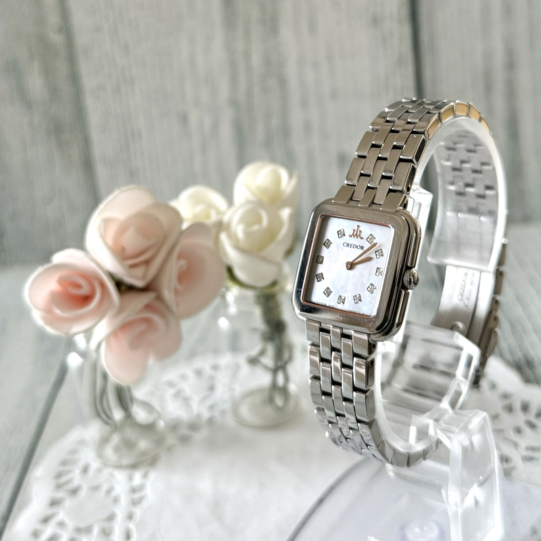 電池交換済】SEIKO CREDOR クレドール 腕時計 1E70-0CP0 電池交換済】SEIKO CREDOR クレドール 腕時計 1E70-0CP0