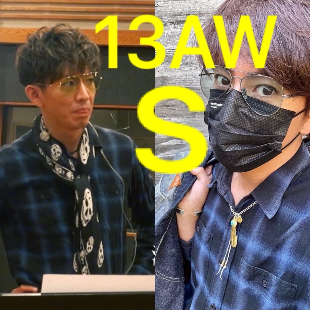 SAINT LAURENT - サンローラン チェックシャツ 13aw Sサイズ SAINT LAURENT - サンローラン チェックシャツ 13aw Sサイズ