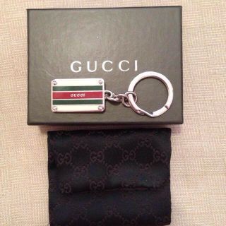 グッチ(Gucci)のGUCCI キーホルダー①箱、保存袋付き(キーホルダー)