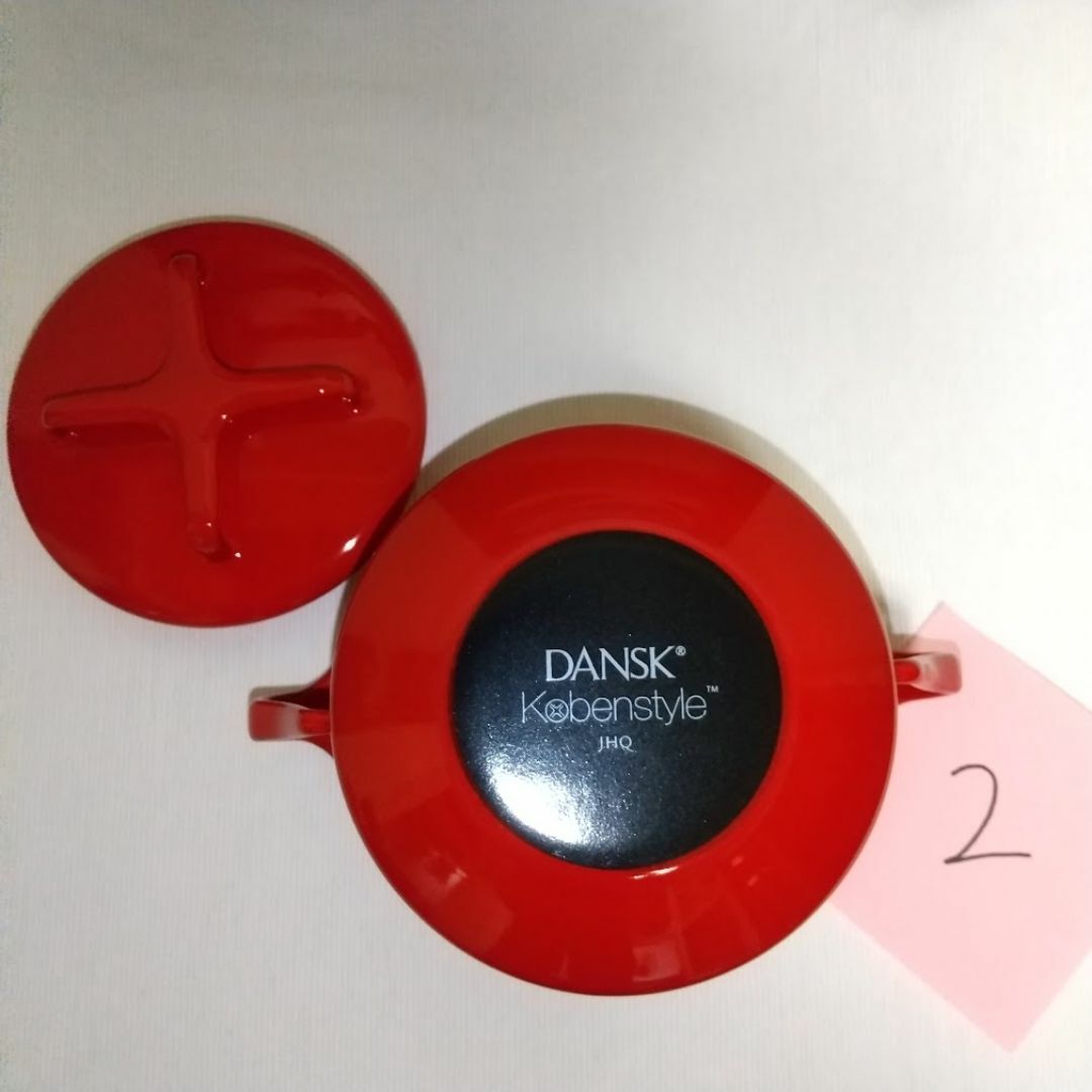 DANSK(ダンスク)のDANSK コベンスタイル ミニココット（チリレッド） インテリア/住まい/日用品のキッチン/食器(鍋/フライパン)の商品写真