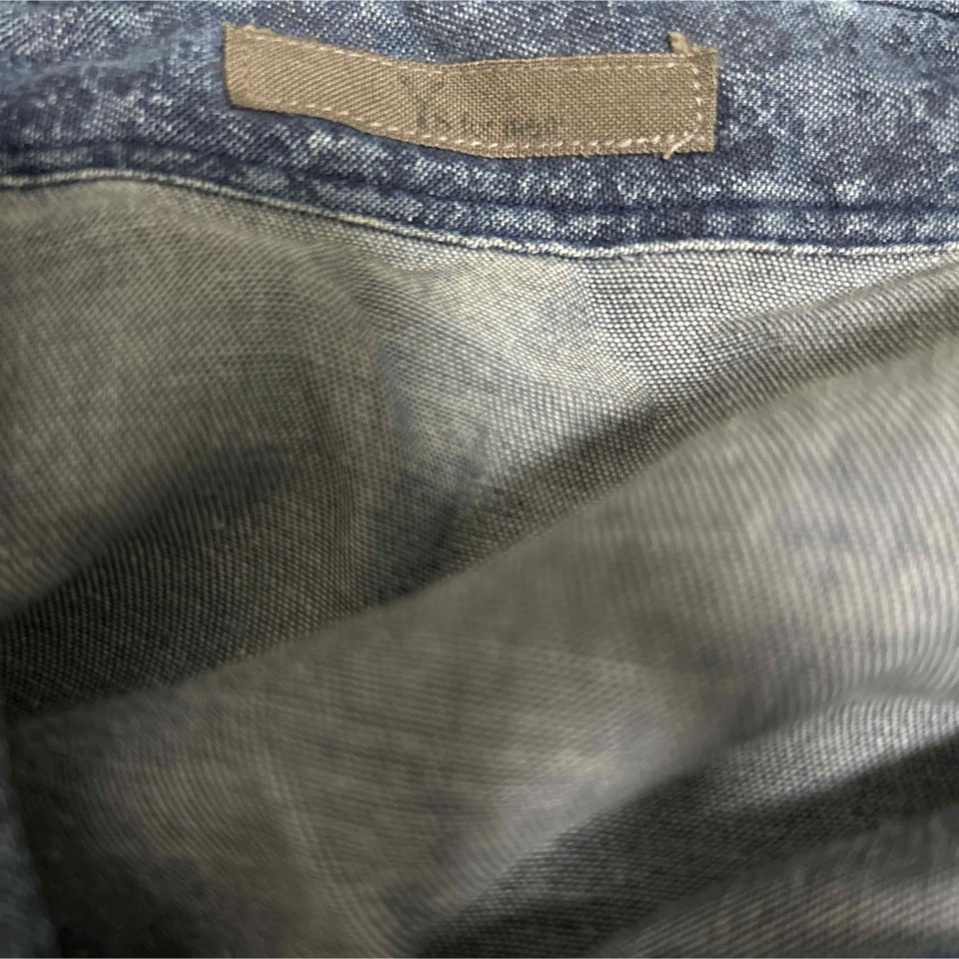 Yohji Yamamoto - ヨウジヤマモト 80's 初期 花総柄デニムシャツ Yohji Yamamoto - ヨウジヤマモト 80's 初期 花総柄デニムシャツ